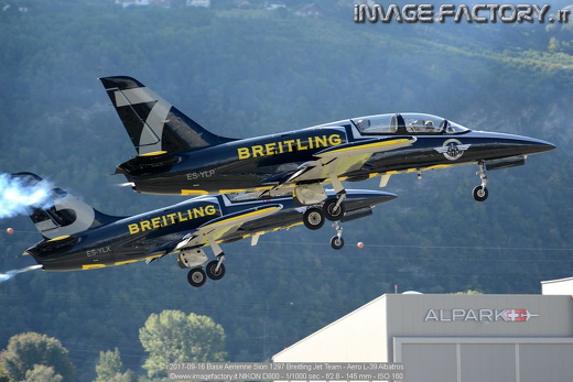2017-09-16 Base Aerienne Sion 1297 Breitling Jet Team - Aero L-39 Albatros